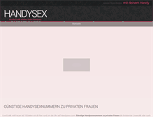 Tablet Screenshot of handysexx.com